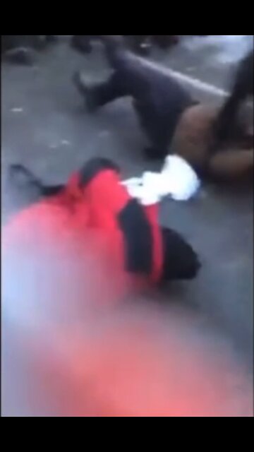 Elderly Woman Trampled By Horses | FreedomConvoy Ottawa