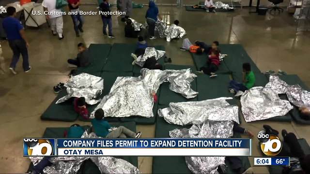 Company files permit to expand detention center