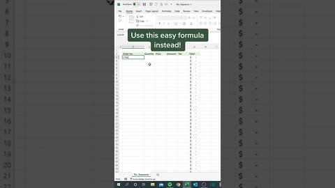 use this easy formula instead Excel tips and tricks for office #excel #exceltutorial#MfrQuotes