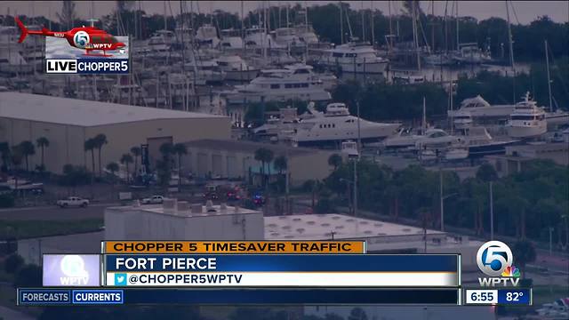 Early-morning fire at Taylor Creek Marina in Fort Pierce