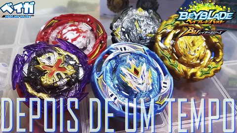 RANDOM BOOSTER VOL. 30 depois de um tempo e os BEYBLADES EXTRAS! - Beyblade Burst Ultimate