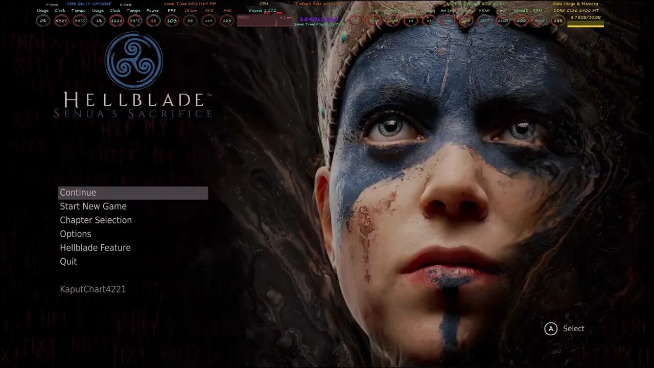 Hellblade Senua's Sacrifice 4K HDR PC gameplay RTX 4090 13700KF