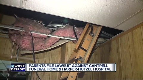 $10M lawsuit brought against Cantrell Funeral by parents of identified infant hidden inside home