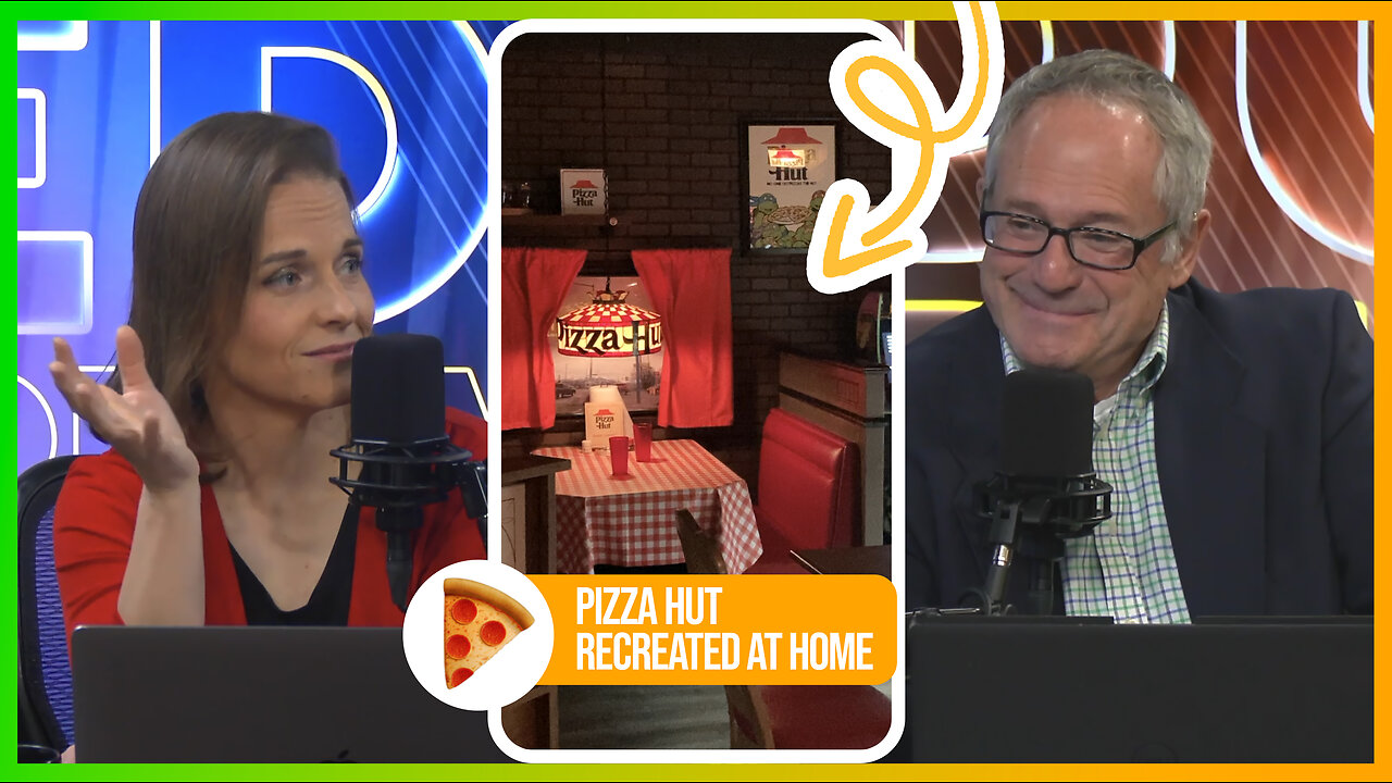 🍕Couple Creates Nostalgic Pizza Hut In Their Garage