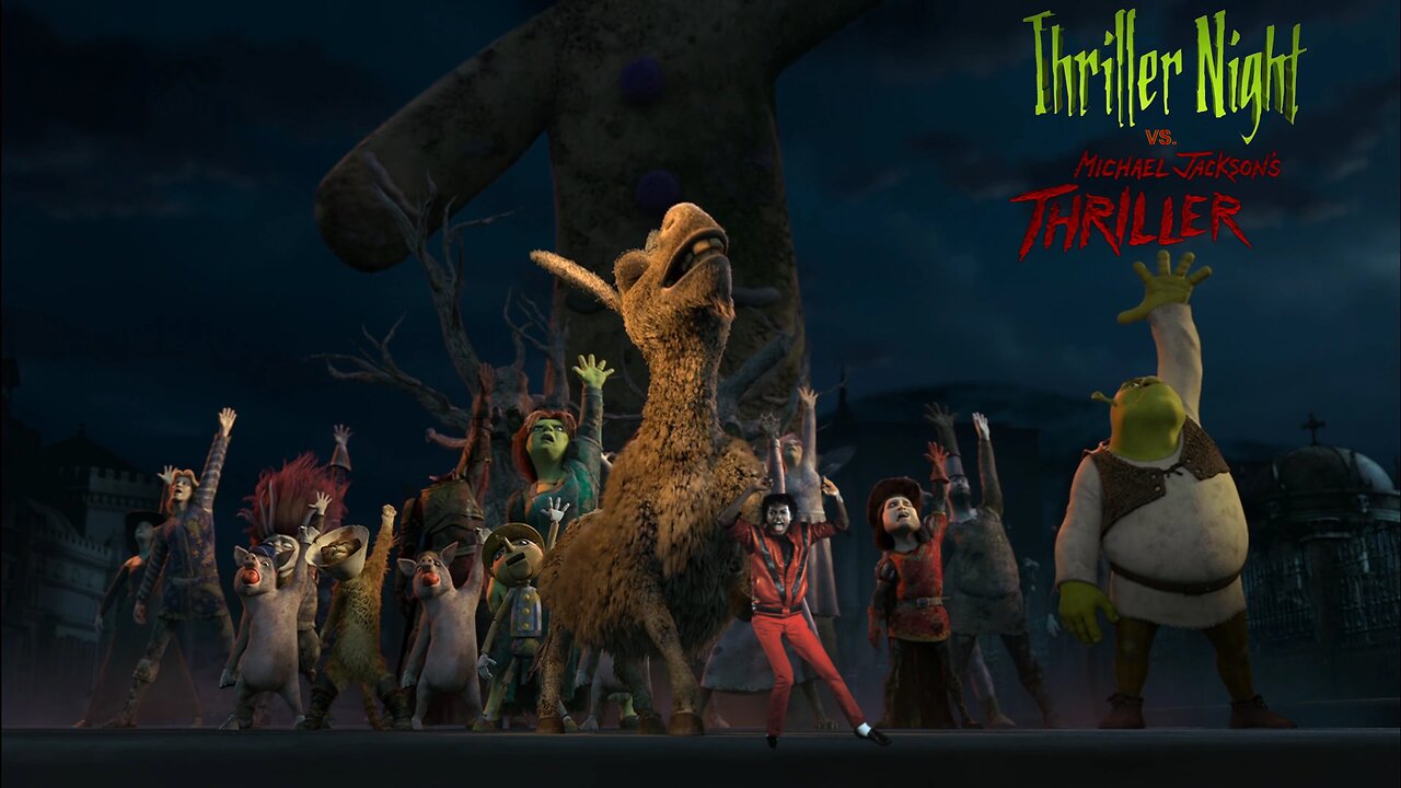 Shrek: Thriller Night vs. Michael Jackson's Thriller