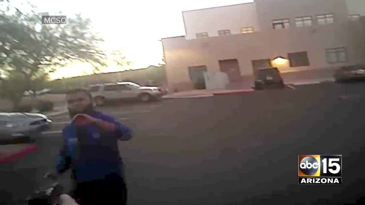 Law enforcement releases video of Fountain Hills terror suspect shooting