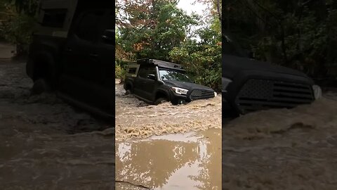 Love Water Crossings!! #overland #offroad #tacoma