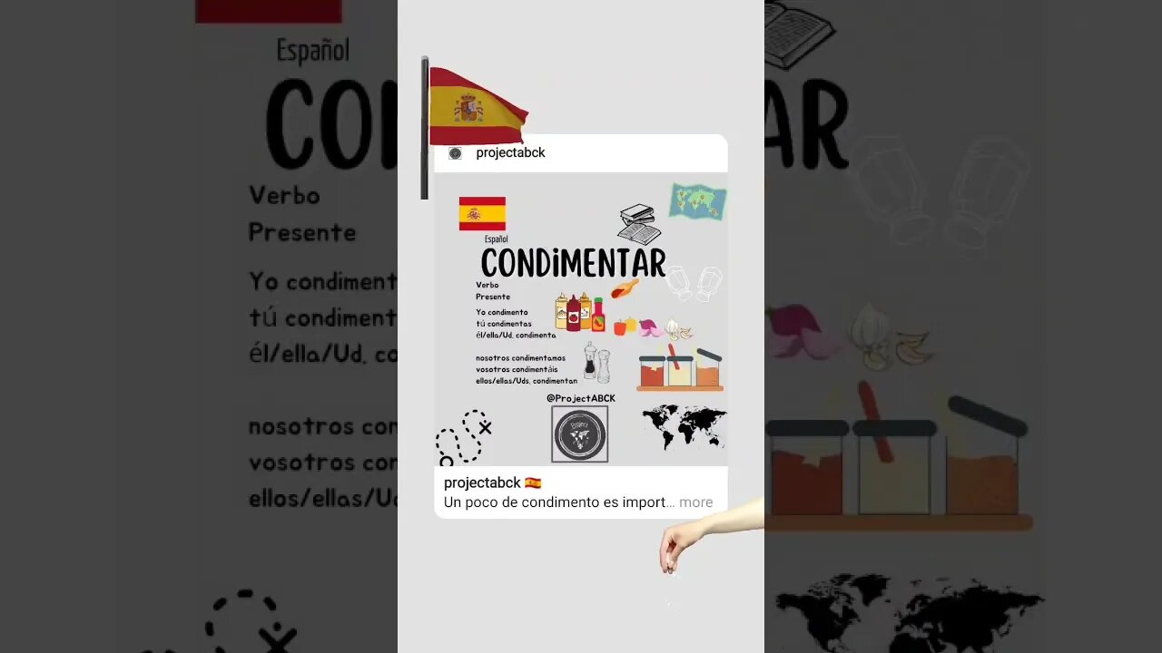 🇪🇸 Condimentar