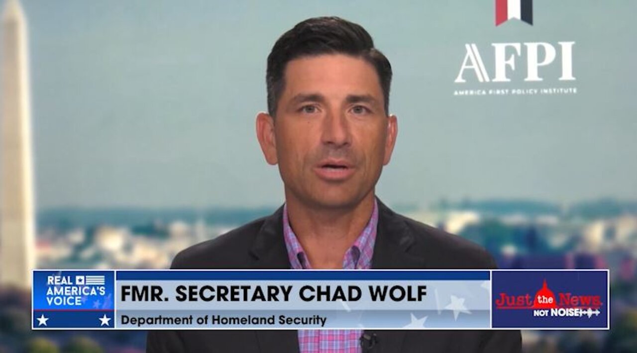 Former Secretary Chad Wolf describes the disastrous open border policy