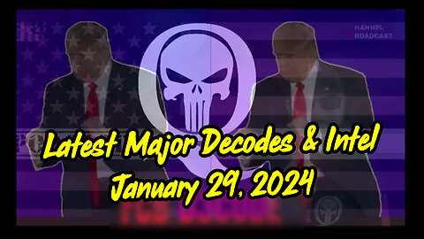 Major Decode - Q Drops 1.29.2024 > Scare Event