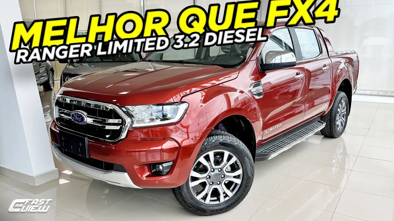 FORD RANGER LIMITED 3.2 TURBO DIESEL 4X4 2022 É "APENAS" R$16 MIL +CARA QUE A NOVA FX4! VALE A PENA?