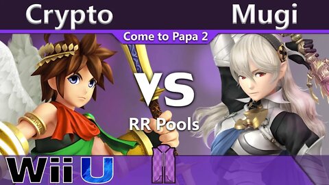 Crypto (Pit) vs. Mugi (Corrin) - Wii U RR Pools - CTP2