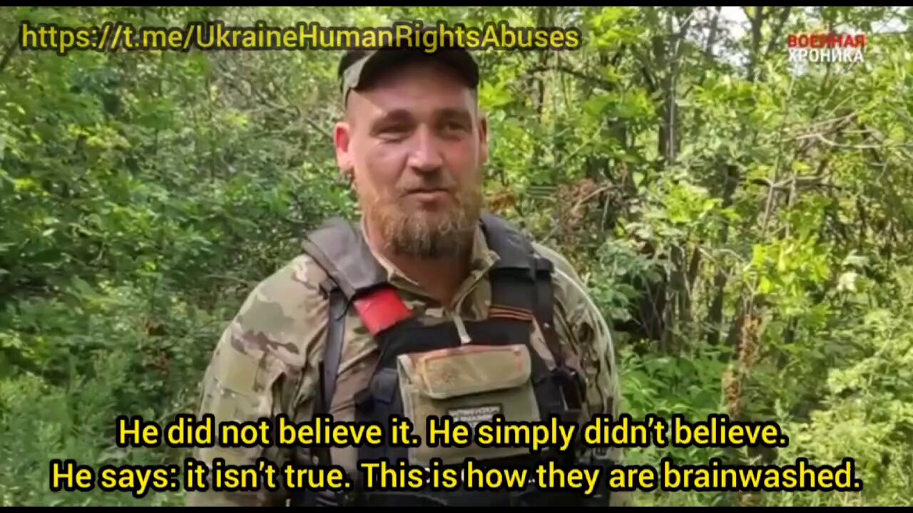 Russian commander talks about propaganda told to Ukrainian soldiers to boost morale