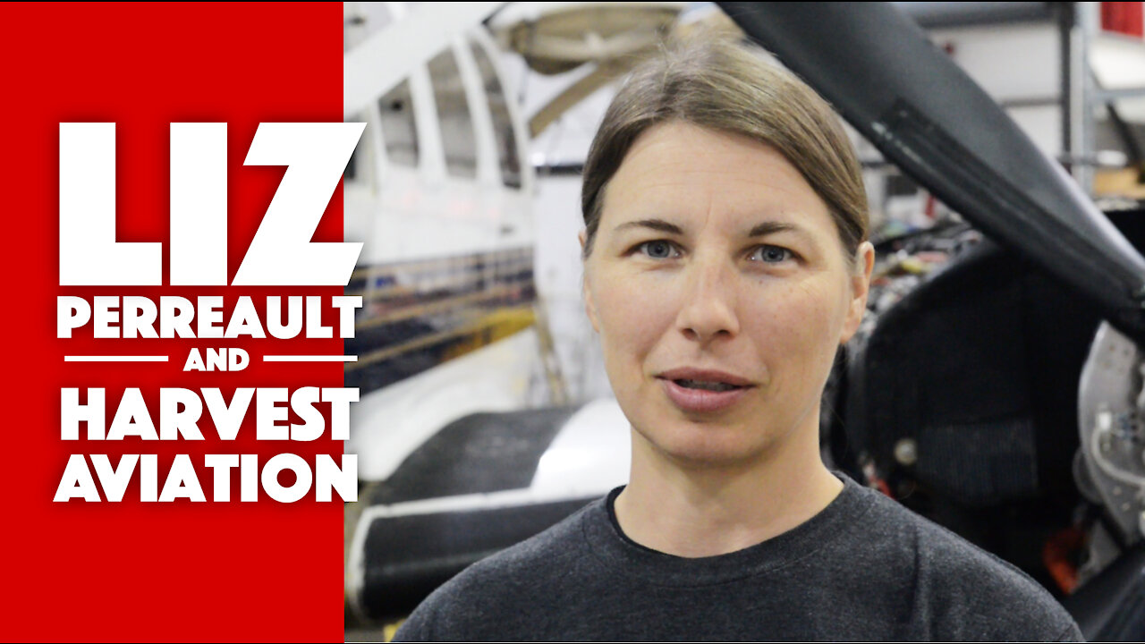 Liz Perreault with Harvest Aviation (Piper Navajo)