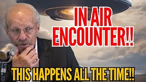 Airline Encounters UFO!!
