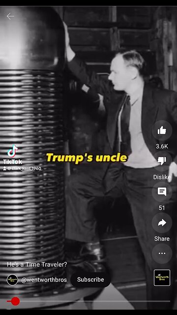 Did Trump save the world with time travel?