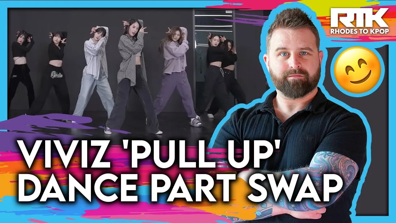 VIVIZ (비비지) - 'Pull Up' Dance Part Swap (Reaction)