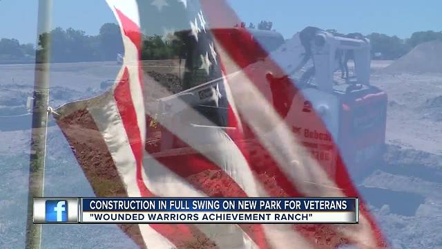 New wounded warrior abilities park taking shape in Pinellas County