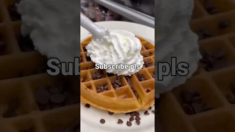 chocolate waffle #viral #shorts #india #food #waffle #chocolate