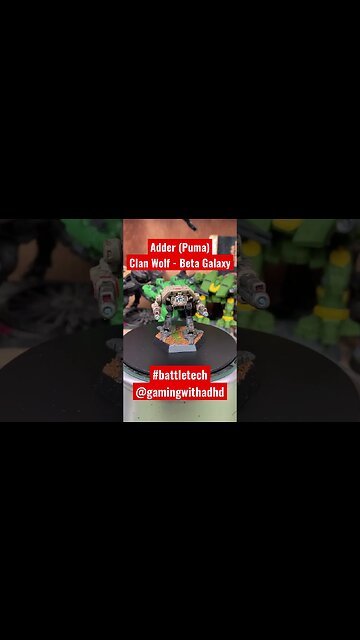 Gaming with ADHD Miniature Showcase 180 #shorts