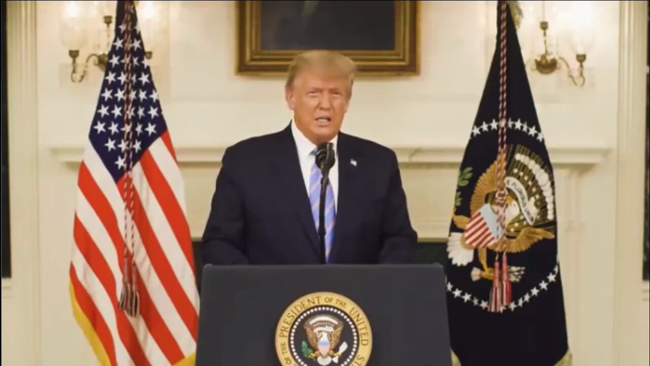 President Trump: Addresses The Nation