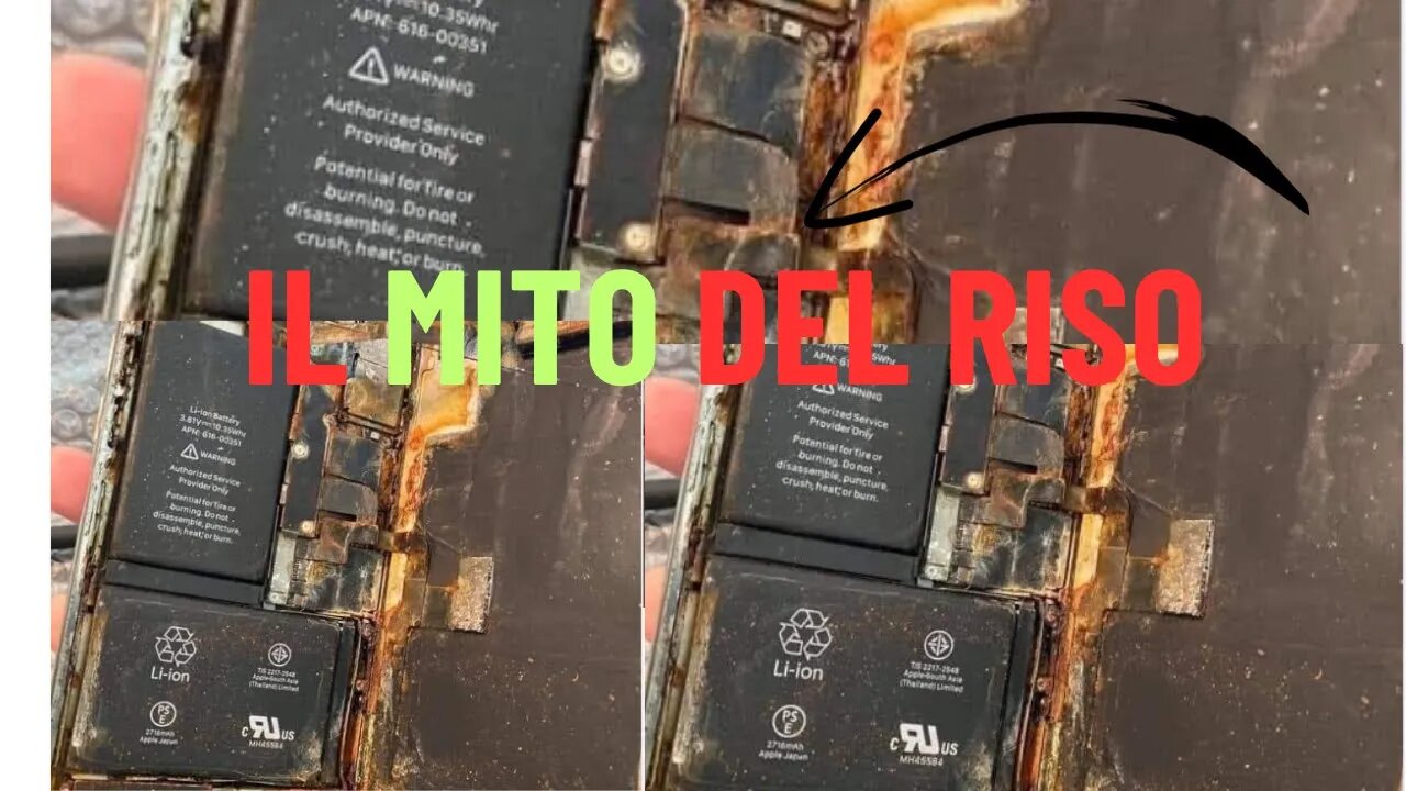 Come salvare un cellulare bagnato il mito del riso