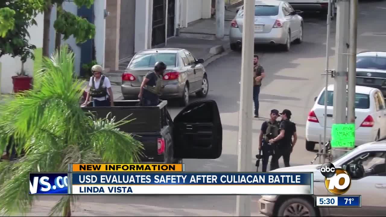 USD evaluates safety after Culiacan battle