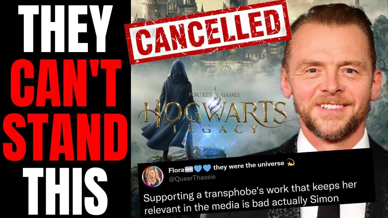 Simon Pegg Gets BACKLASH From Woke Activists For His Role In Hogwarts Legacy | They Can't STAND It!