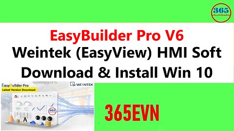 0160 - Download easybuilder pro v6.06 weintek hmi software latest version