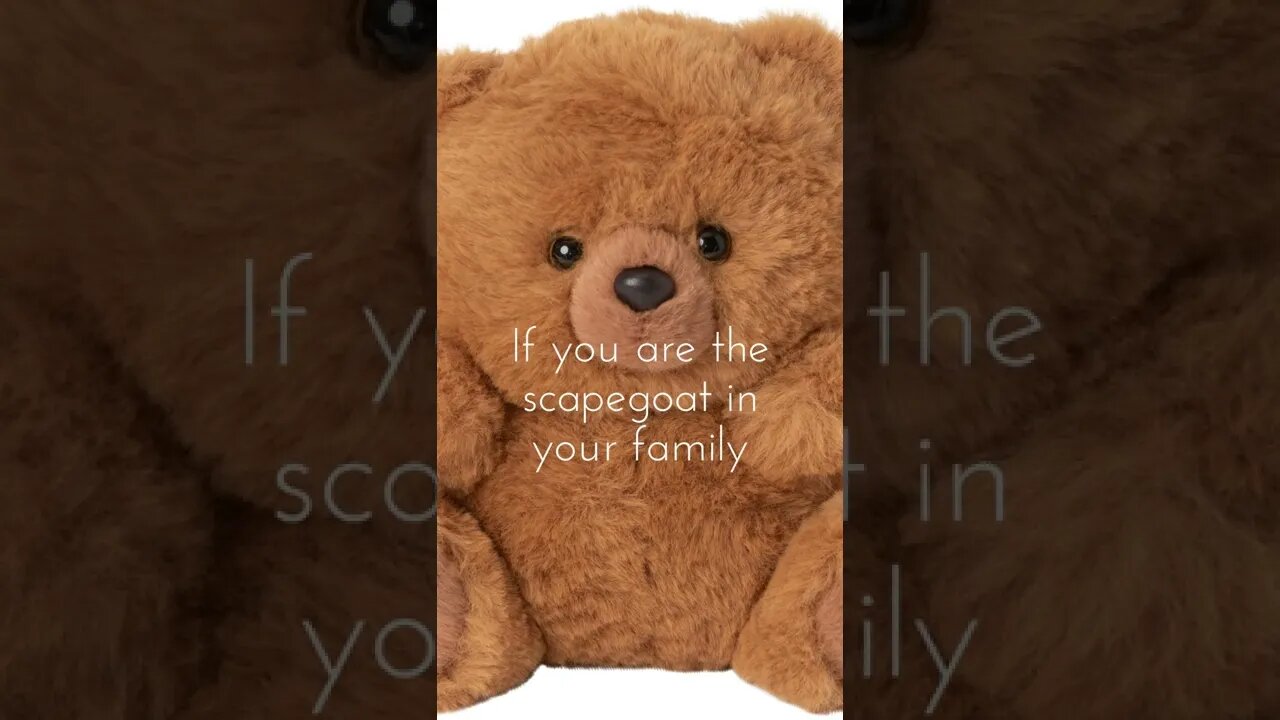 If you are the scapegoat in your family #bighug #shorts
