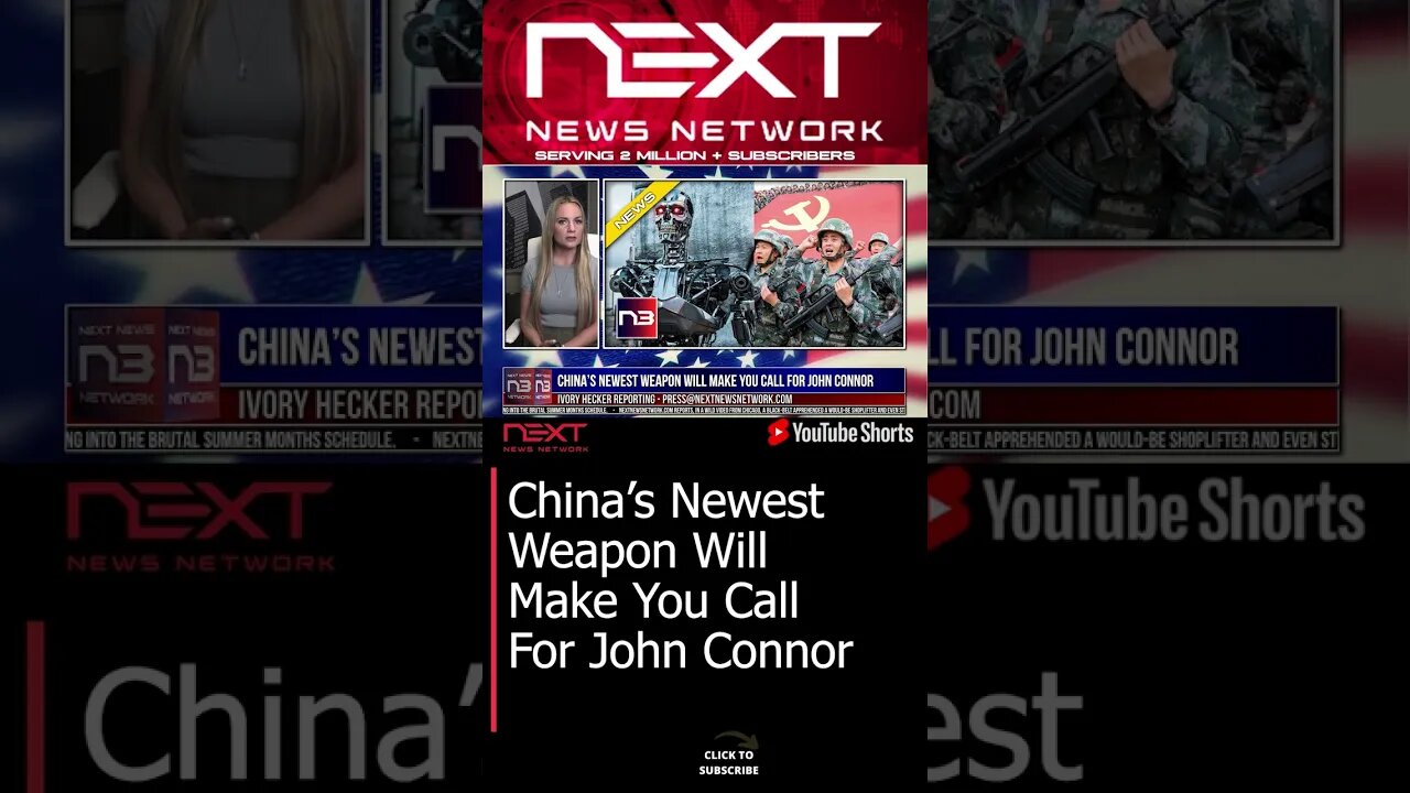 China’s Newest Weapon Will Make You Call For John Connor #shorts