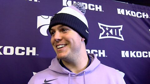 Kansas State Football | Will Howard Postgame Interview | K-State 59, Baylor 25