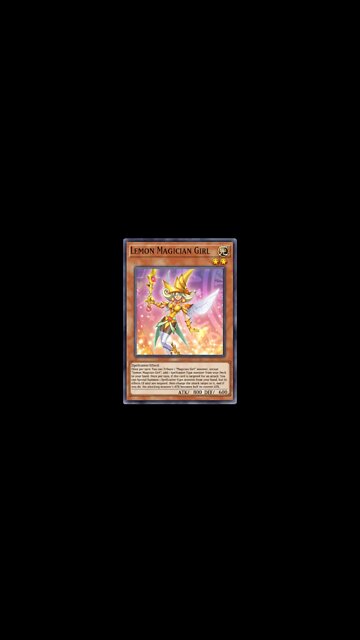 Yu-gi-oh! Lemon Magician Girl