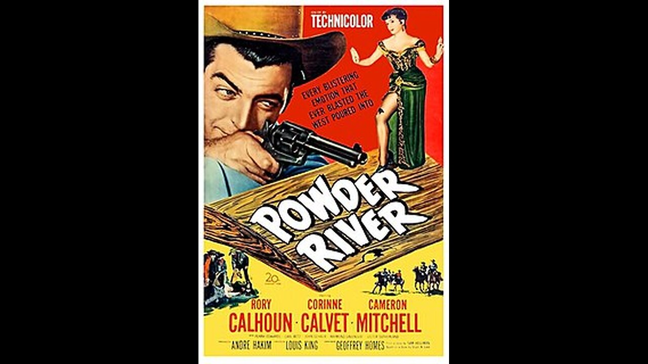 Powder River HD 1953 Movies Action Western Movie Rory Calhoun Hollywood English Movie