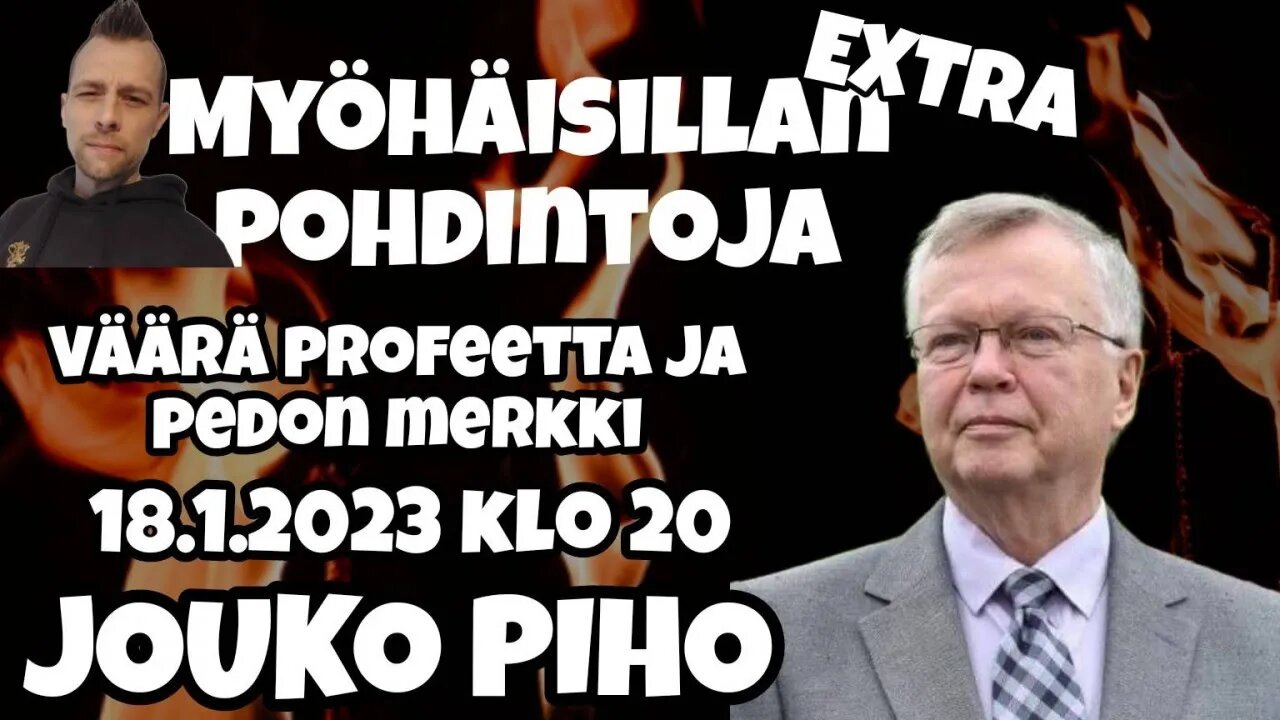 Myöhäisillan pohdintoja EXTRA - Jouko Piho