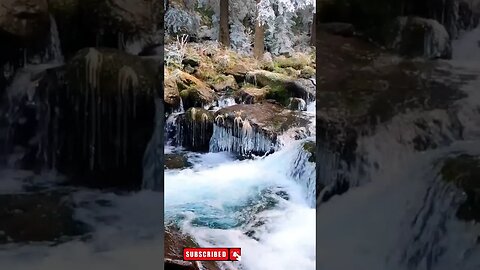 Relaxing river #waterfall #shorts