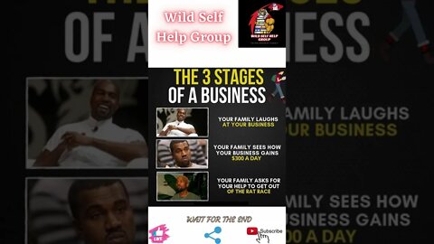 🔥The 3 stages of a business🔥#shorts🔥#wildselfhelpgroup🔥26 march 2022🔥