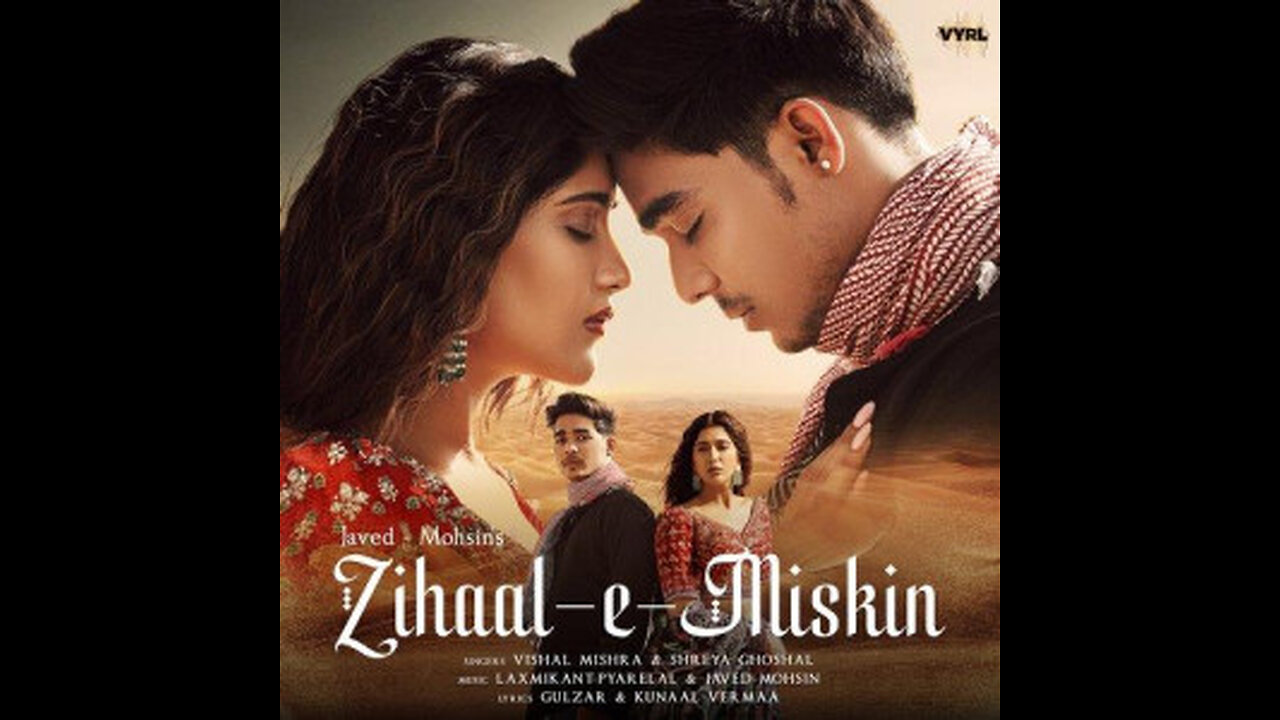 Zihaal e Miskin (Video) Javed-Mohsin | Vishal Mishra, Shreya Ghoshal | Rohit Z, Nimrit A |