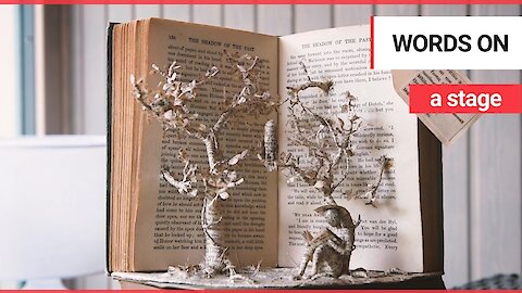 See the incredible skill behind a rare profession - book sculpting