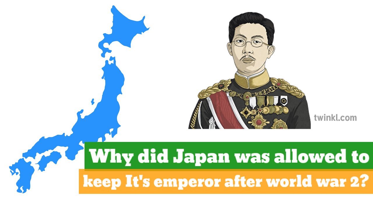 History of Japan. Why Japan allowed to keep It's emperor Hirotho after world war 2?