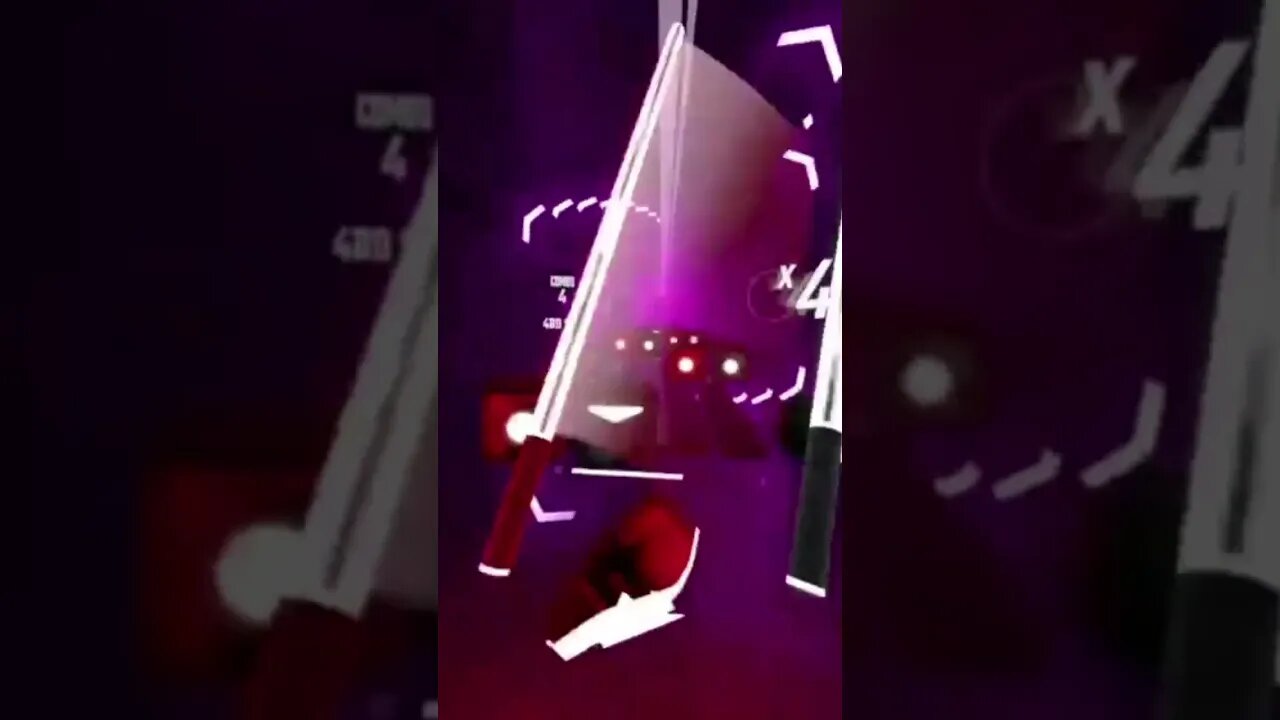 Estou sem braços depois dessa música! (clipe da live de hoje) #shorts #vr #beatsaber