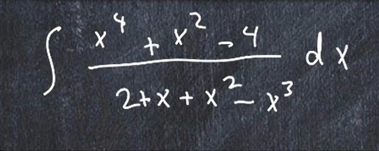 How to integrate rational function
