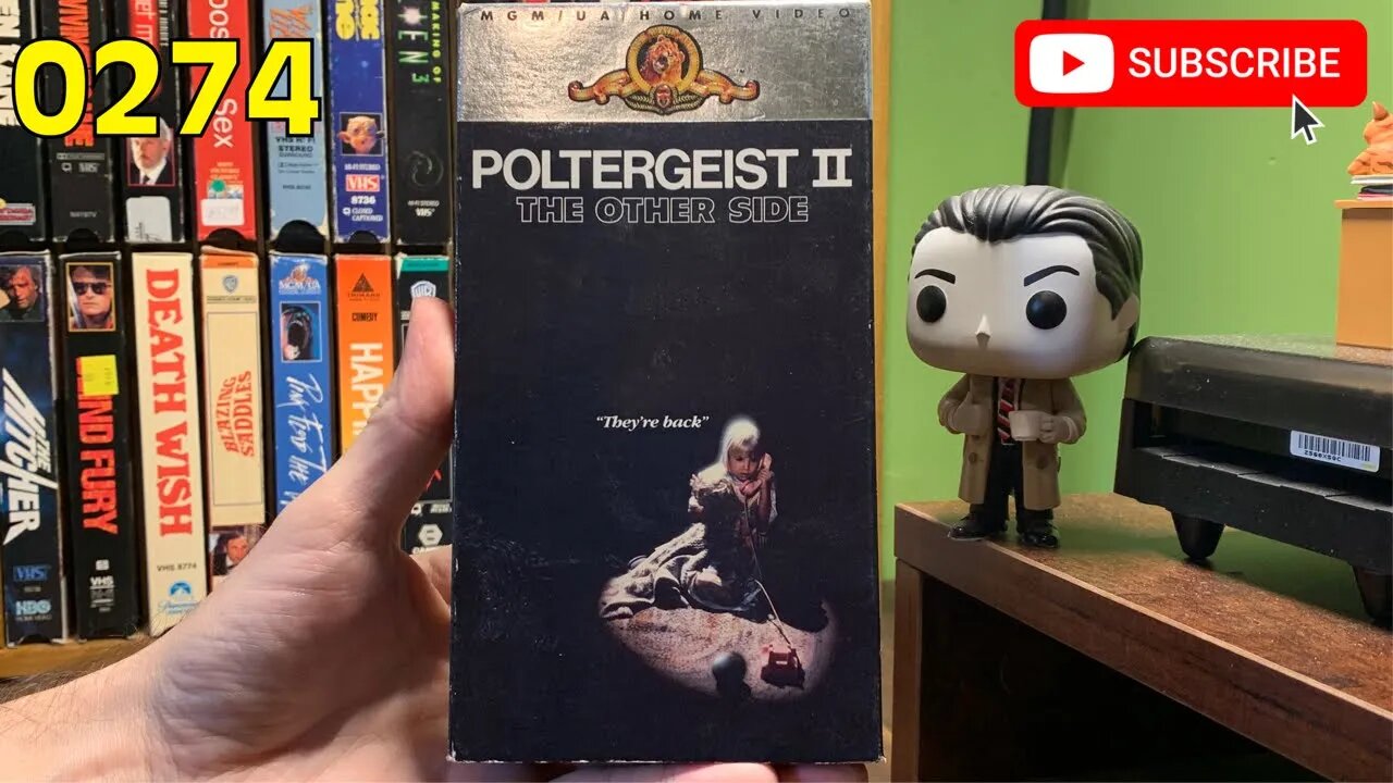 [0274] POLTERGEIST II (1986) VHS INSPECT [#poltergeist2 #poltergeist2VHS]