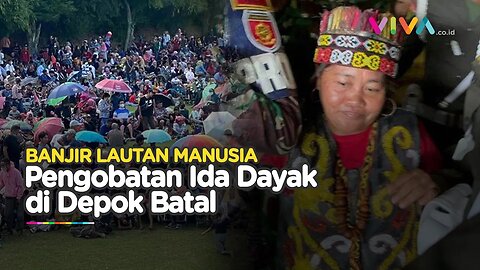 Pengobatan Ida Dayak Ricuh, GOR Kostrad Diserbu Ribuan Warga