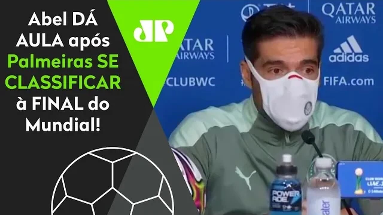 "Eu já estou CANSADO DISSO!" Abel Ferreira DÁ AULA após Palmeiras 2 x 0 Al Ahly no MUNDIAL!