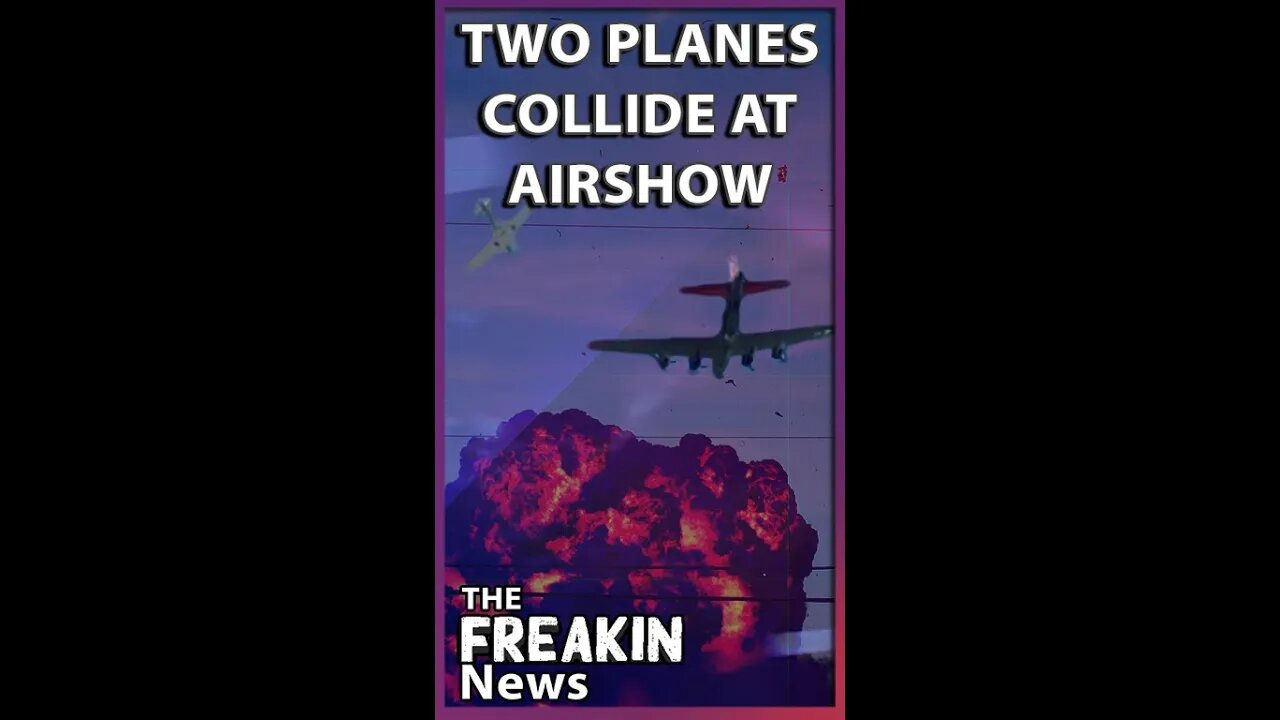 Airshow Tragedy Two Show Planes Crash In Mid Air At Dallas Airshow #shorts