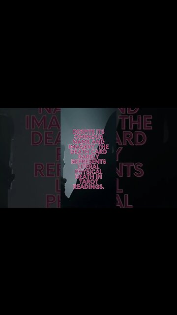 "Beyond the Ominous: Understanding the True Essence of the Death Card"