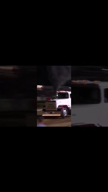 Pro Stock Semi Tractor Pulling Accident