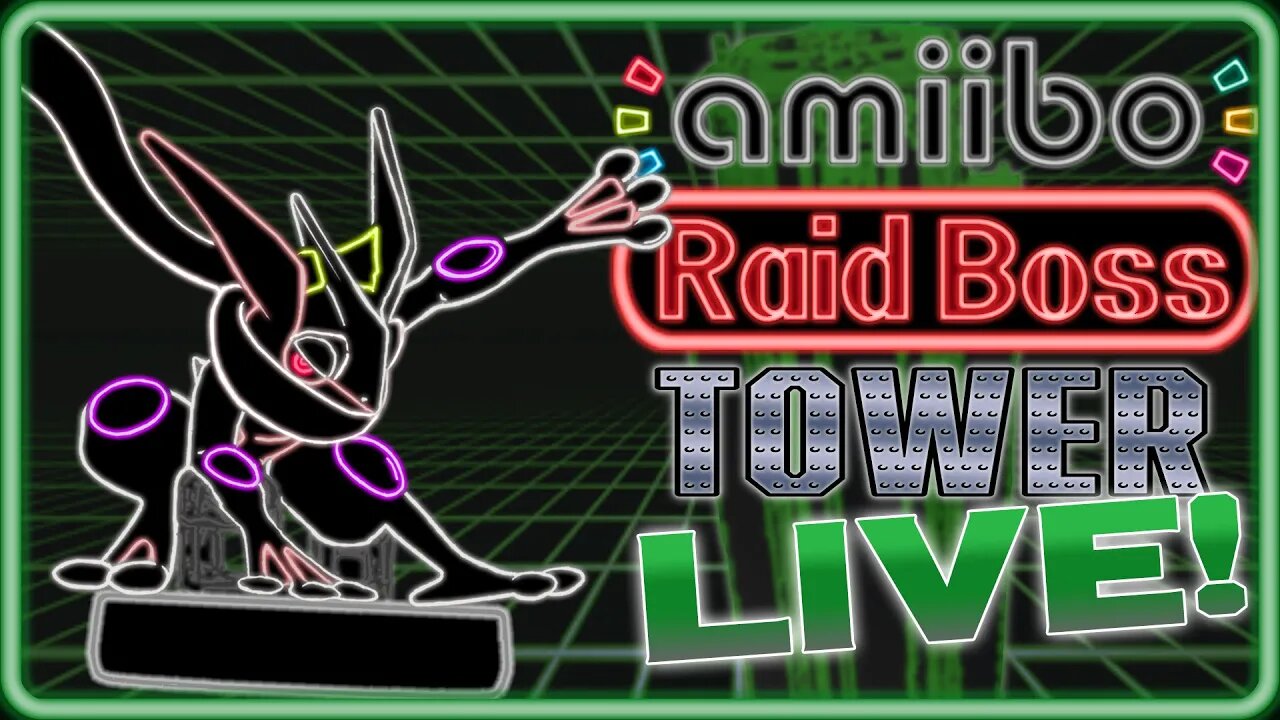 Amiibo here to crush dreams and thrill streams. The amiibo Raid Boss Tower (Splice Stream #1112)