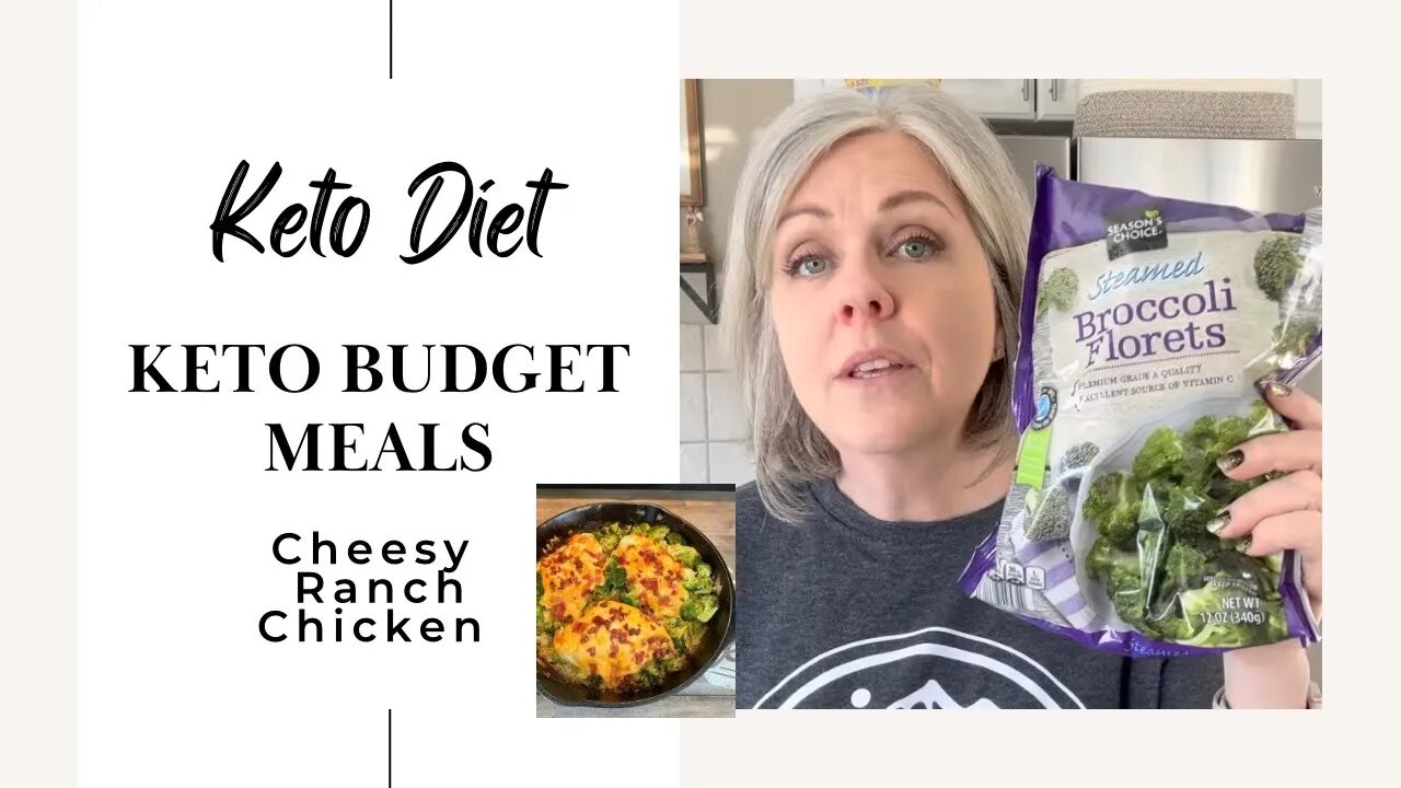 Keto Budget Meal Cheesy Ranch Chicken Keto Recipe